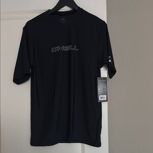 O'Neill Men's 50+ ultra violet protection Black T-Shirt